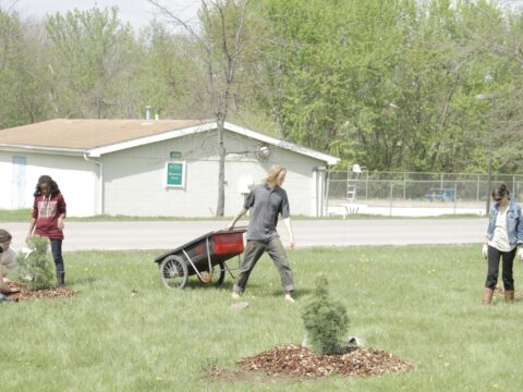 Volunteer Workers Improving the World