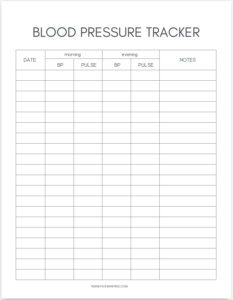 Blood Pressure Tracker